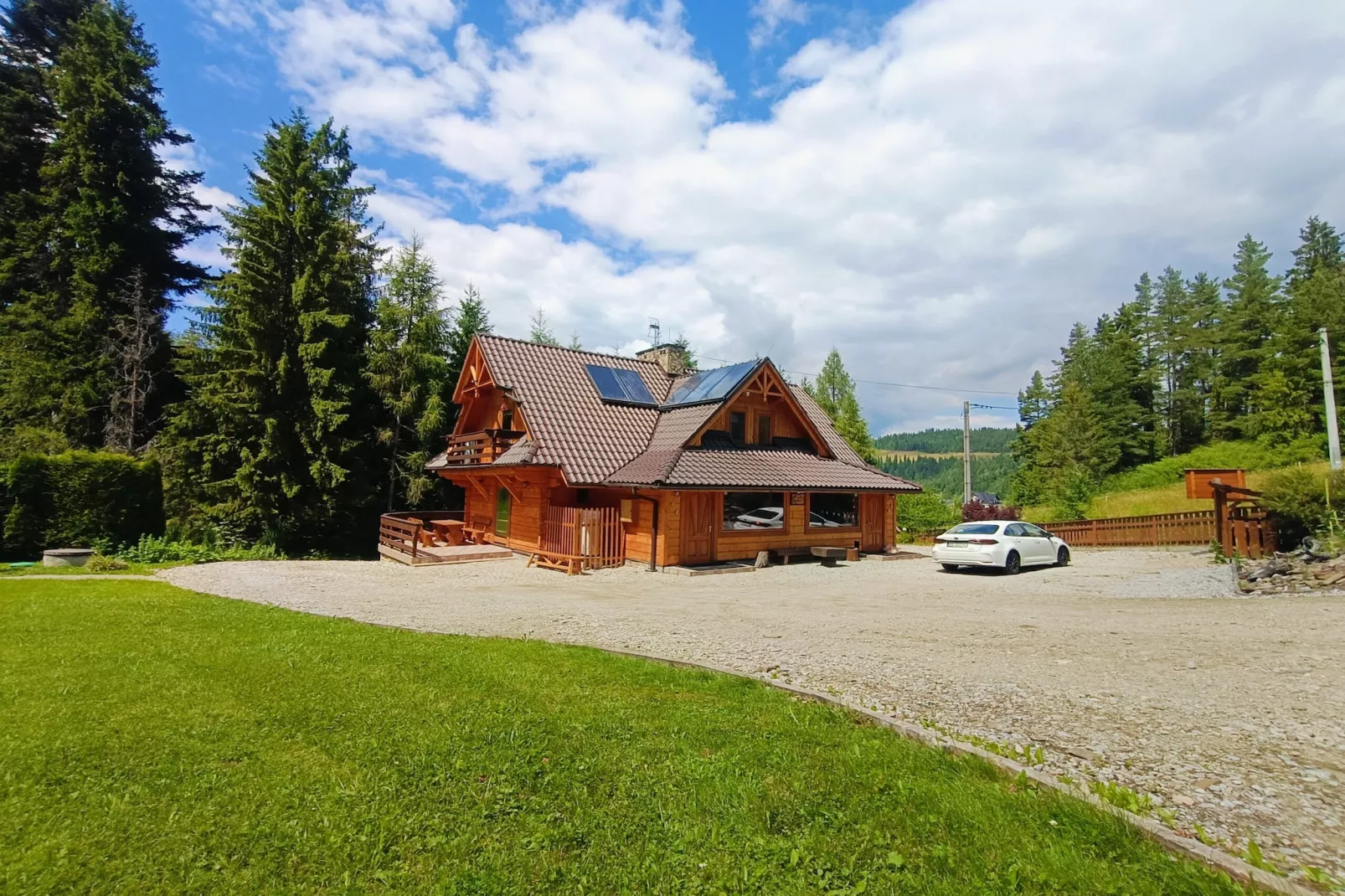 Domek pod Howyzem - Gardens in summer
