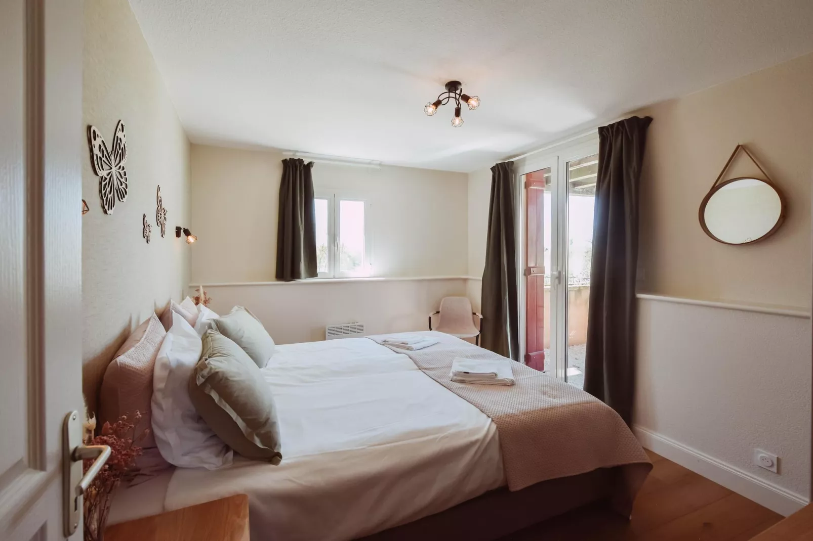 Pavillon le Papillon - Schlafzimmer