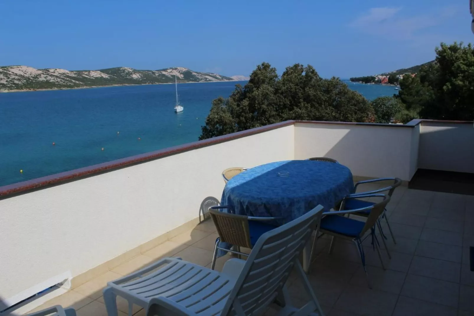 Sv Marija1 - Ferienwohnung 4 - Typ 4plus1 - Terrace balcony