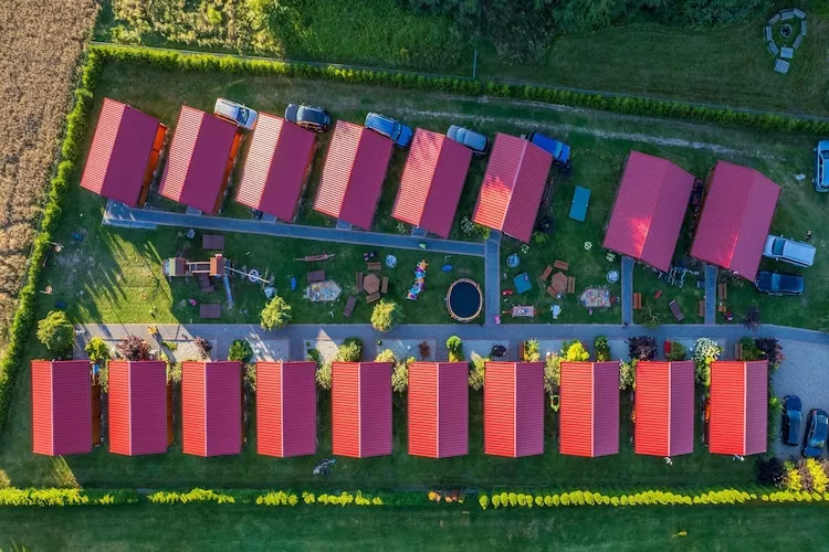 Parterowe domki wakacyjne dla 5 osób w Gąskach SPA w cenie pobytu - Exterior in summer