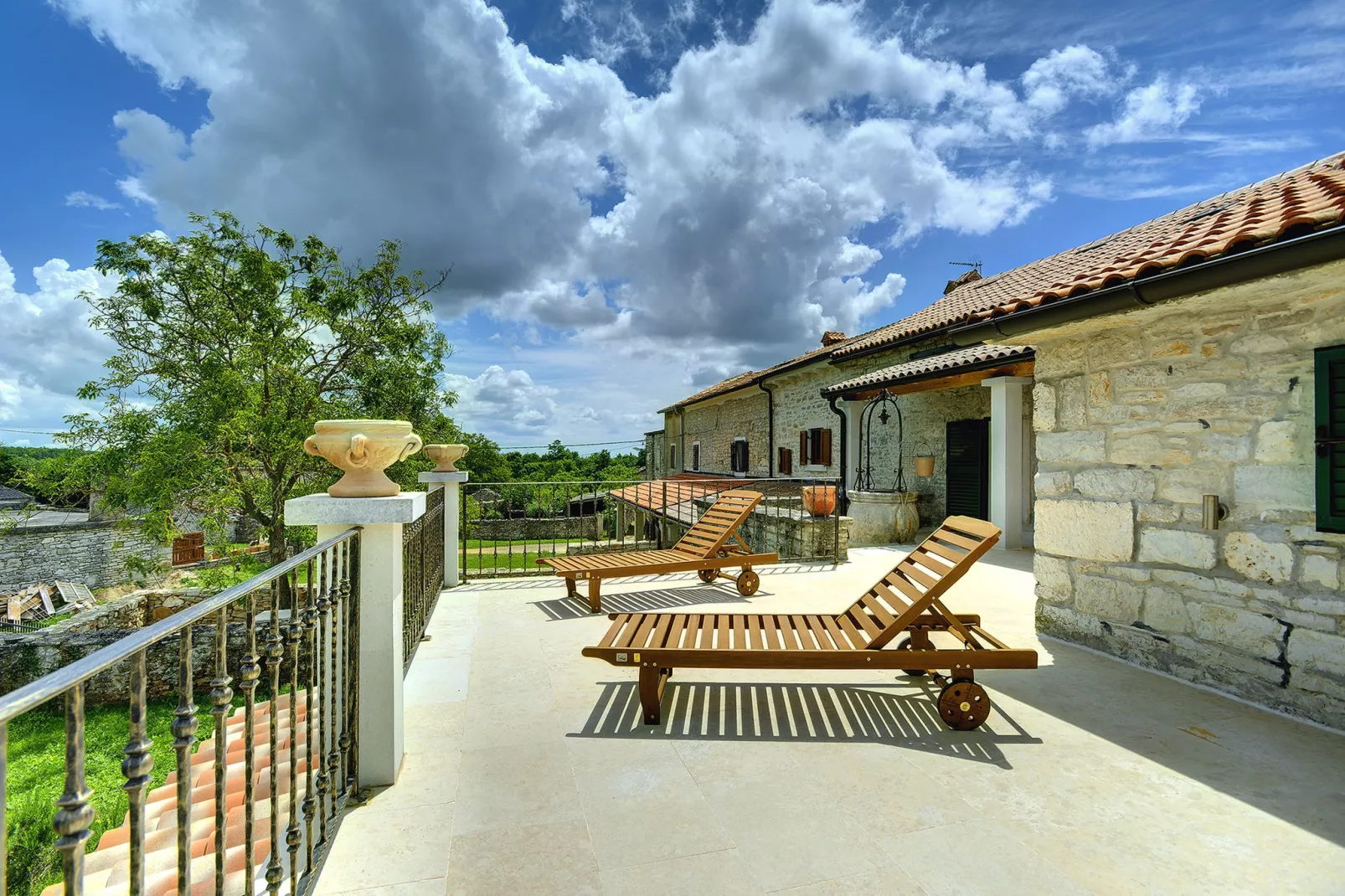 Villa Lucy-Terrassenbalkon