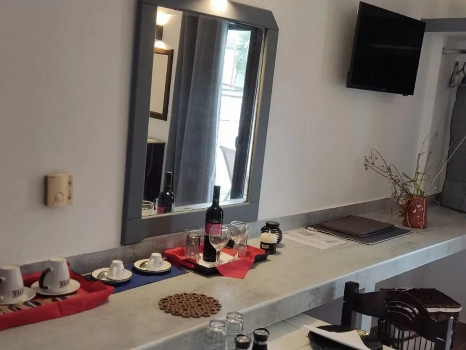 Skiathos Ferienhaus - Drinnen