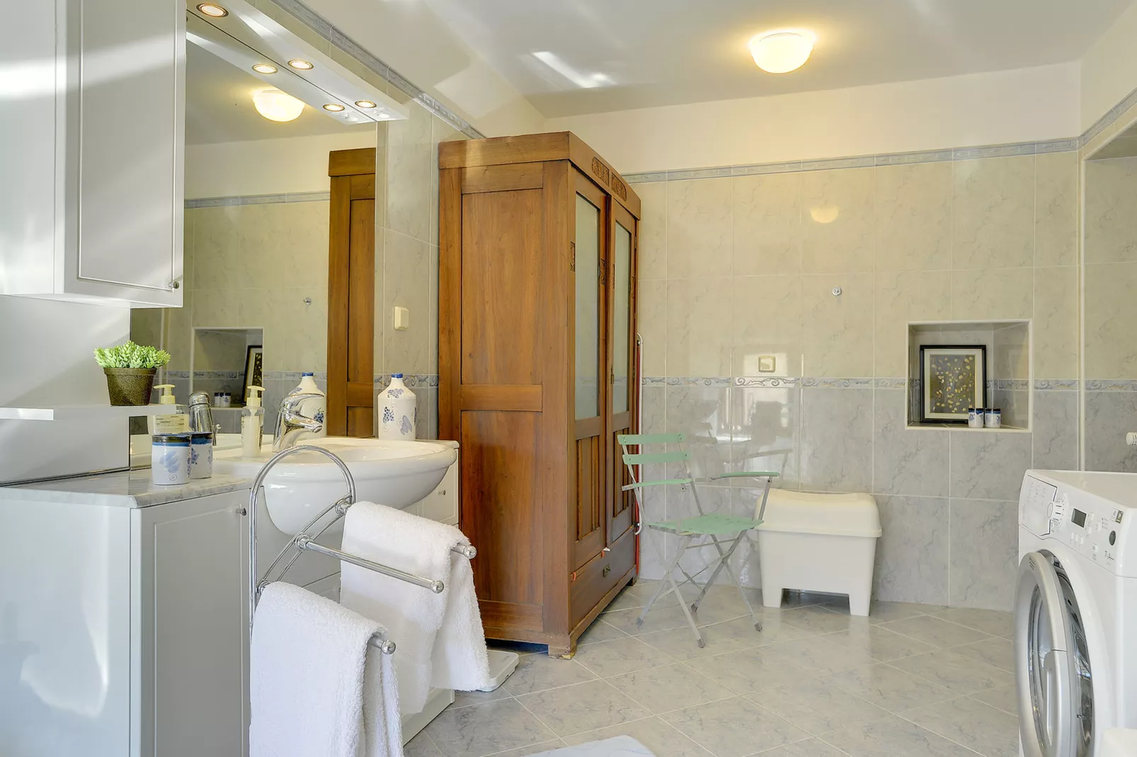 Villa Orbanici-Salle de bain