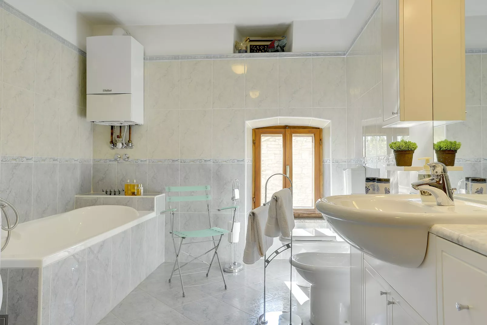 Villa Orbanici-Salle de bain