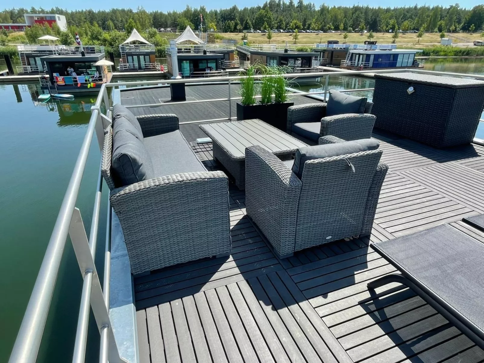 Hausboot Vroni am Bärwaldersee - Image-tags.info