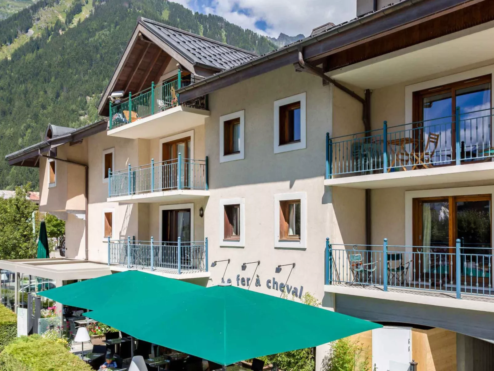 In Chamonix mit geräumigem Balkon und weitem Blick - Image-tags.info