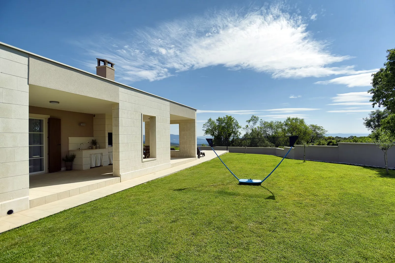 Villa Histria-Gardens summer