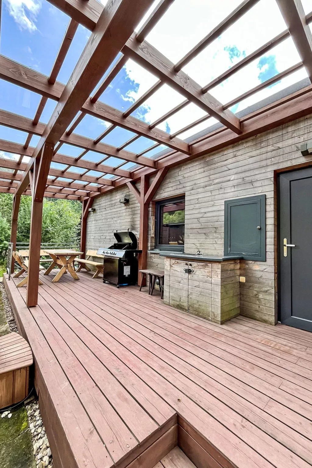 Peklo Hrádeček - Draußen