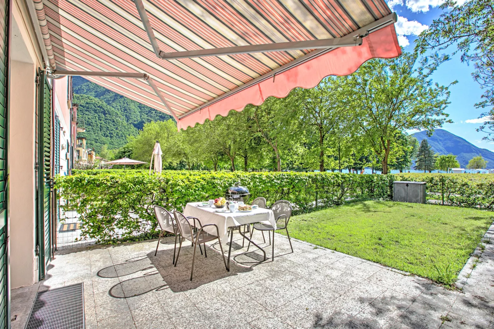 RESIDENCE PORTO LETIZIA - VILLAS-BILOCALE 4 PAX VISTA LAGO PLUS 8215 - V1LP4 - Terrace balcony