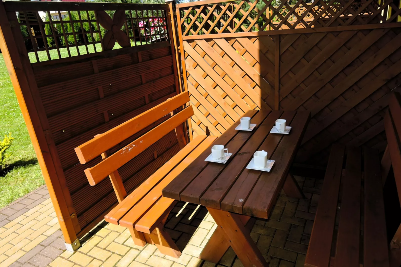 Domki wypoczynkowe - Promyczek - Terrasse