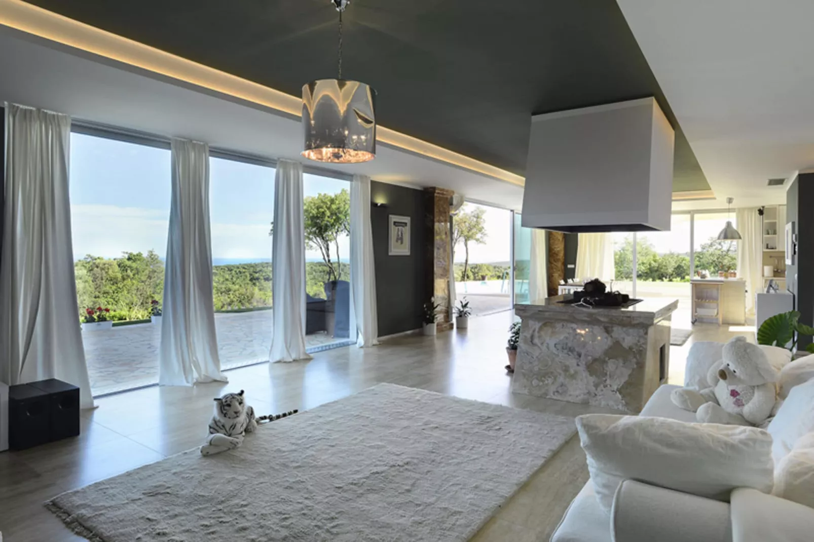 Villa Adriana-Wohnzimmer