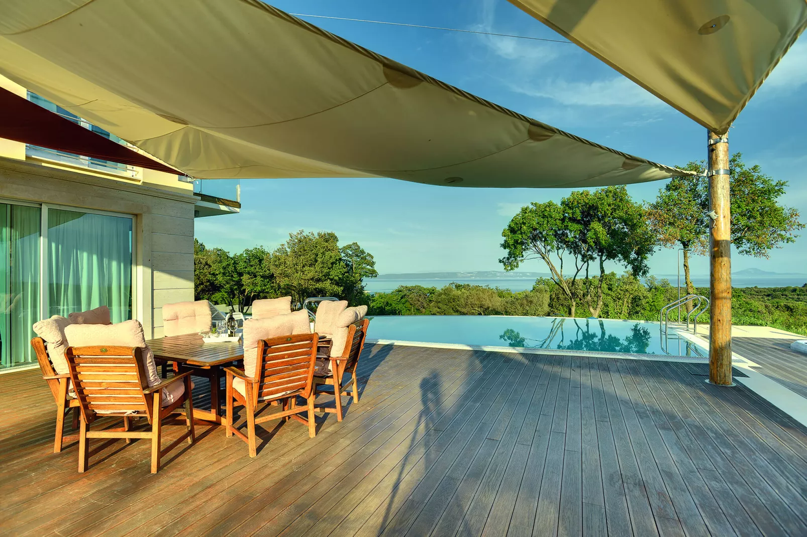 Villa Adriana-Terrasse/Balkon