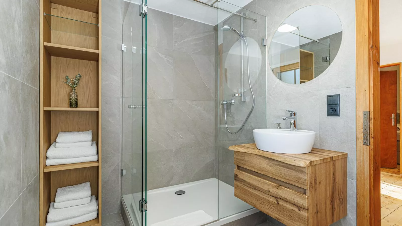 Tirola Hütte-Badezimmer