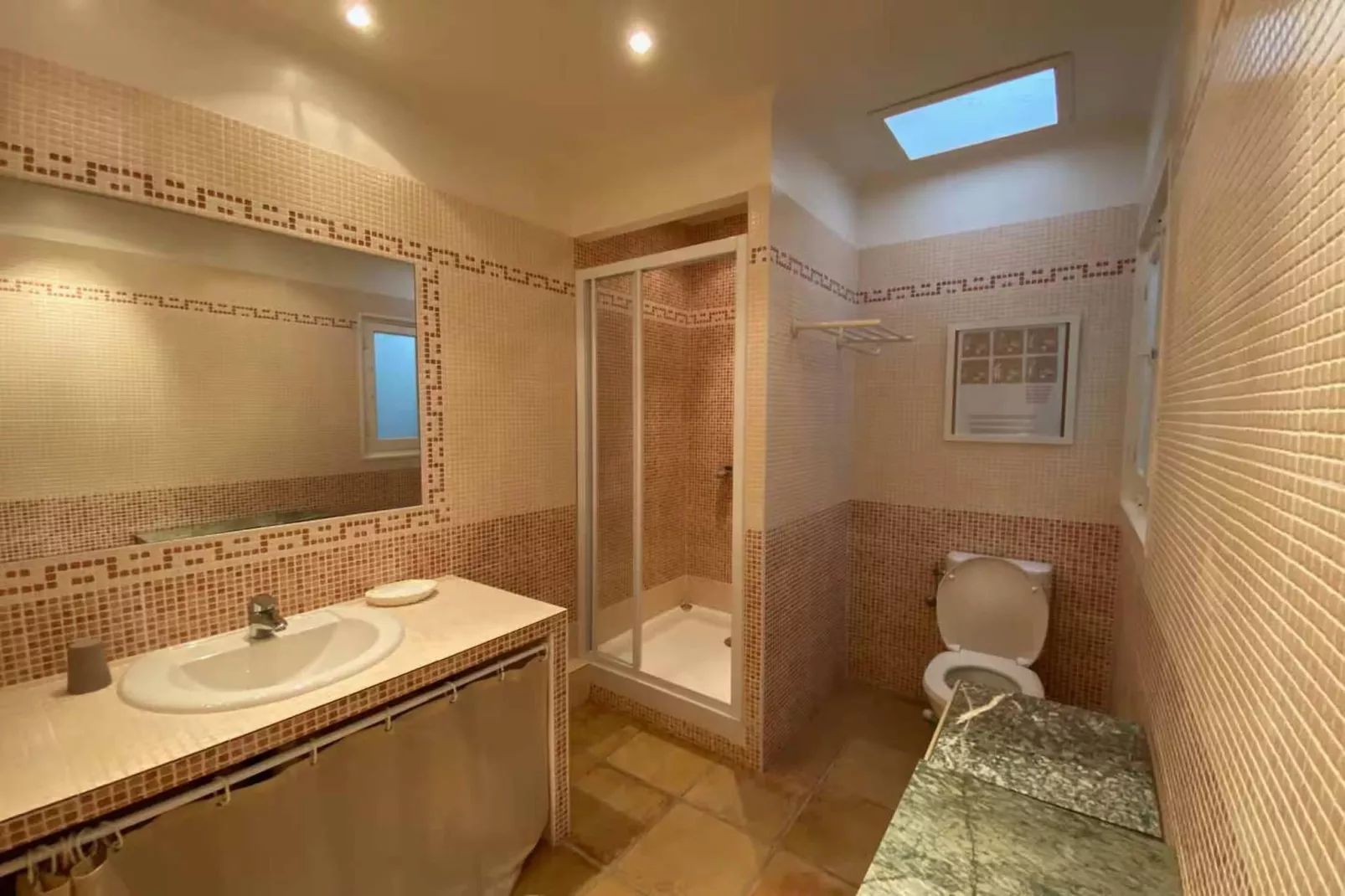 Villa plage privée vue sur la mer-Salle de bain