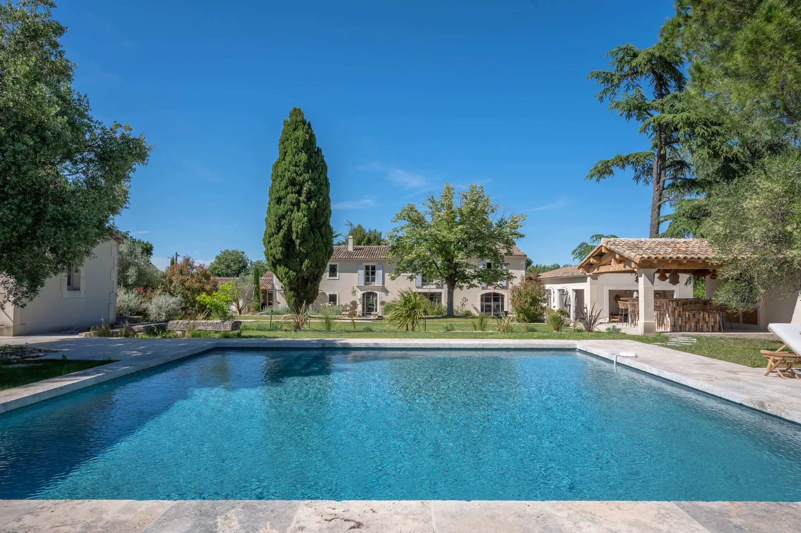 Mas prestigieux au coeur de Saint-Remy-de-Provence-Schwimmbad