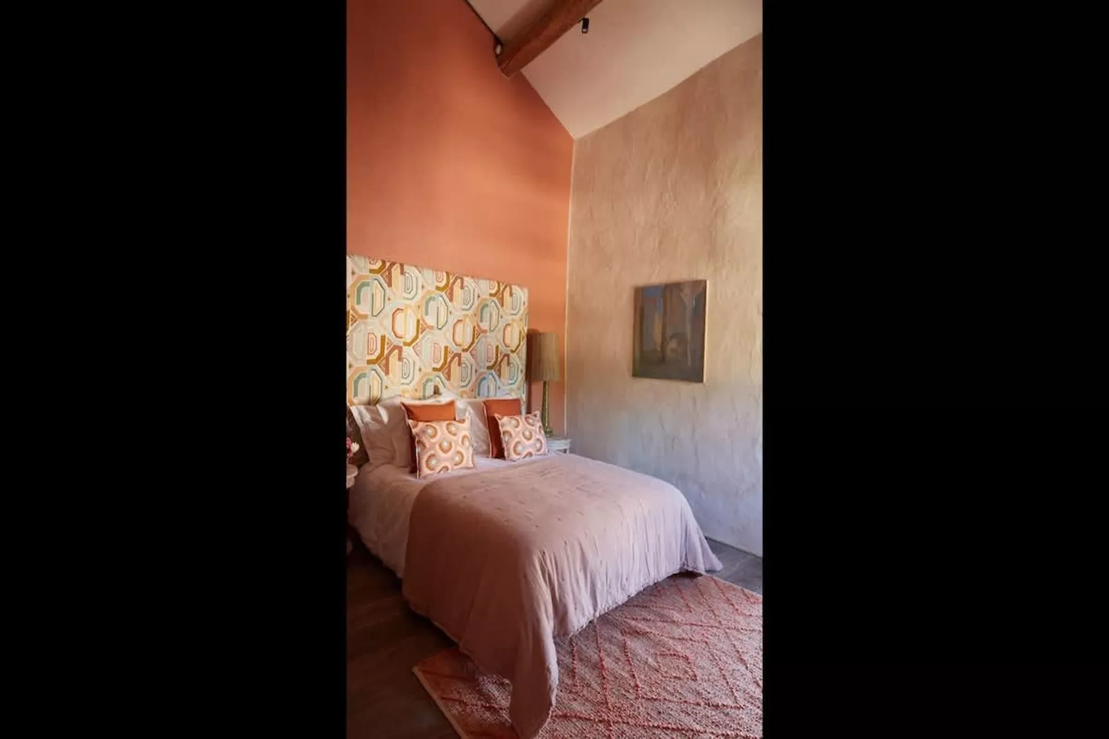 Villa de charme confort au milieu des vignes du Lubéron-Schlafzimmer