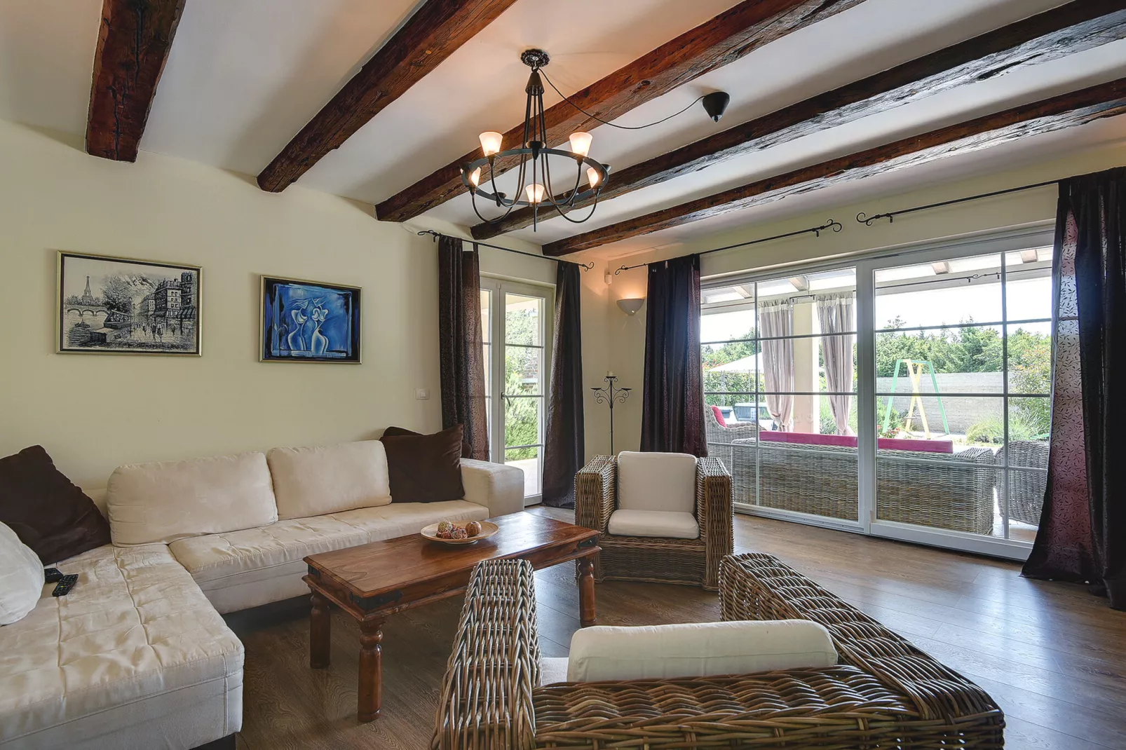 Villa Oliva-Wohnzimmer