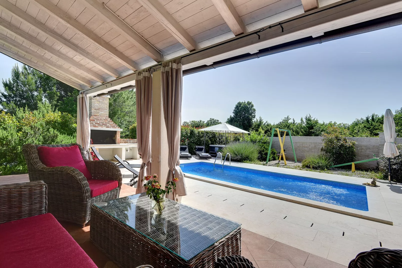 Villa Oliva-Terrasse/Balkon