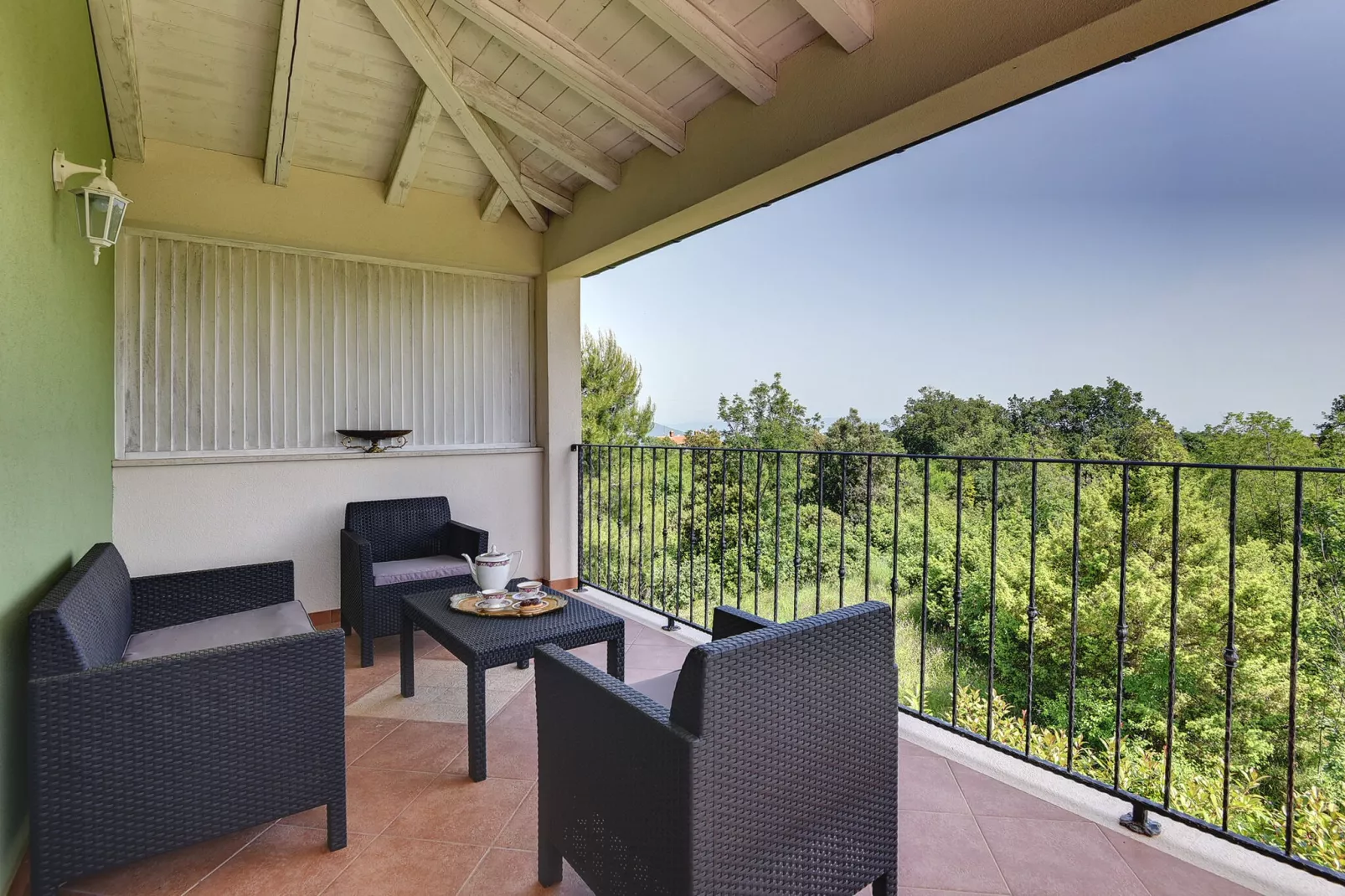 Villa Oliva-Terrasse/Balkon