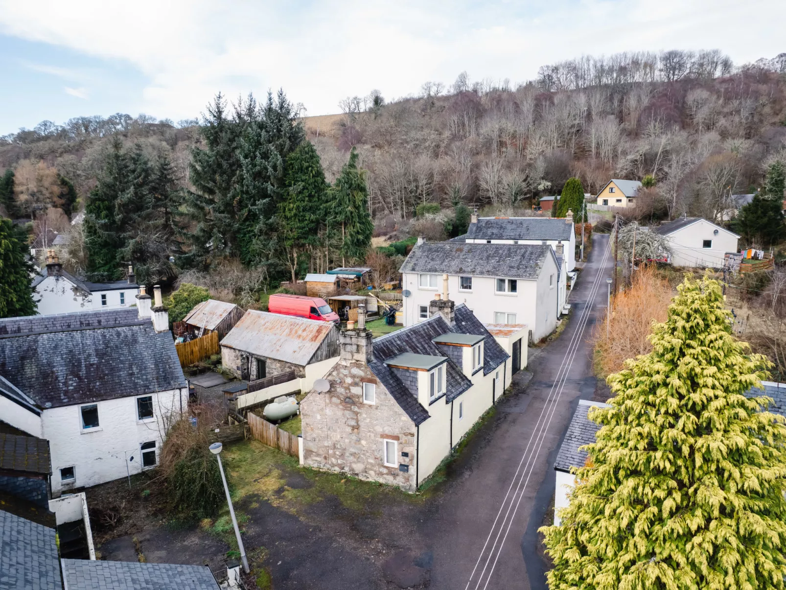 Strone Cottage - Draußen