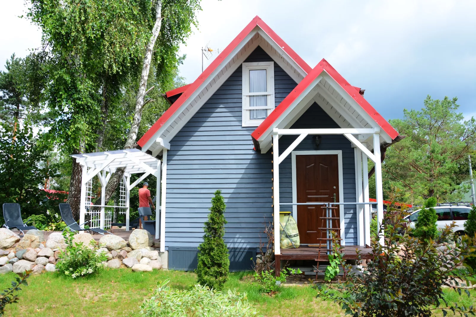 Domki wakacyjne MACIEJKA we Frydrychowie - Exterior in summer