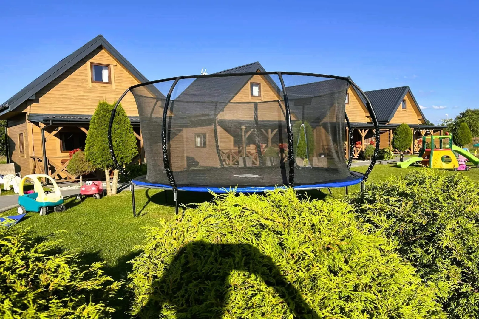 Ustecka Osada 45m2-Jardins en été