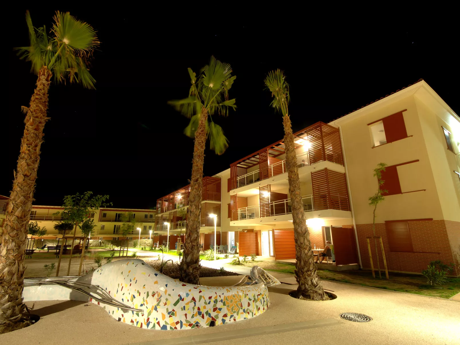 Demeures de la Massane-Outside