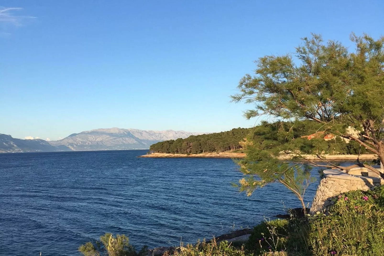 Sunset view apartment - One bedroom apartment with balcony and sea view-View