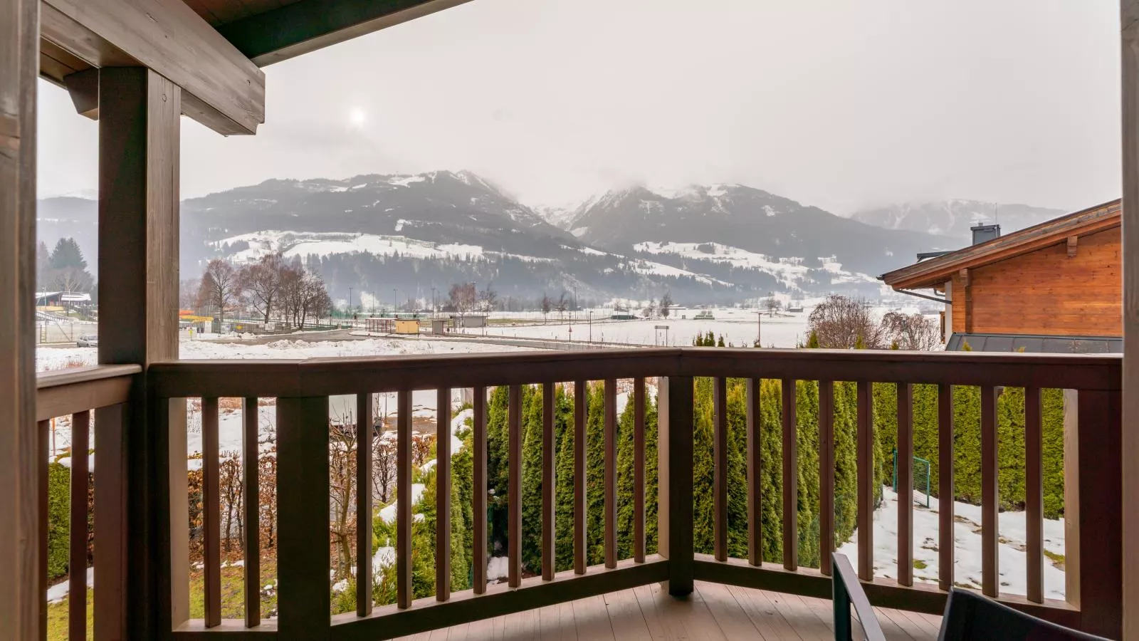 Salzach Lodge-Vue d'hiver