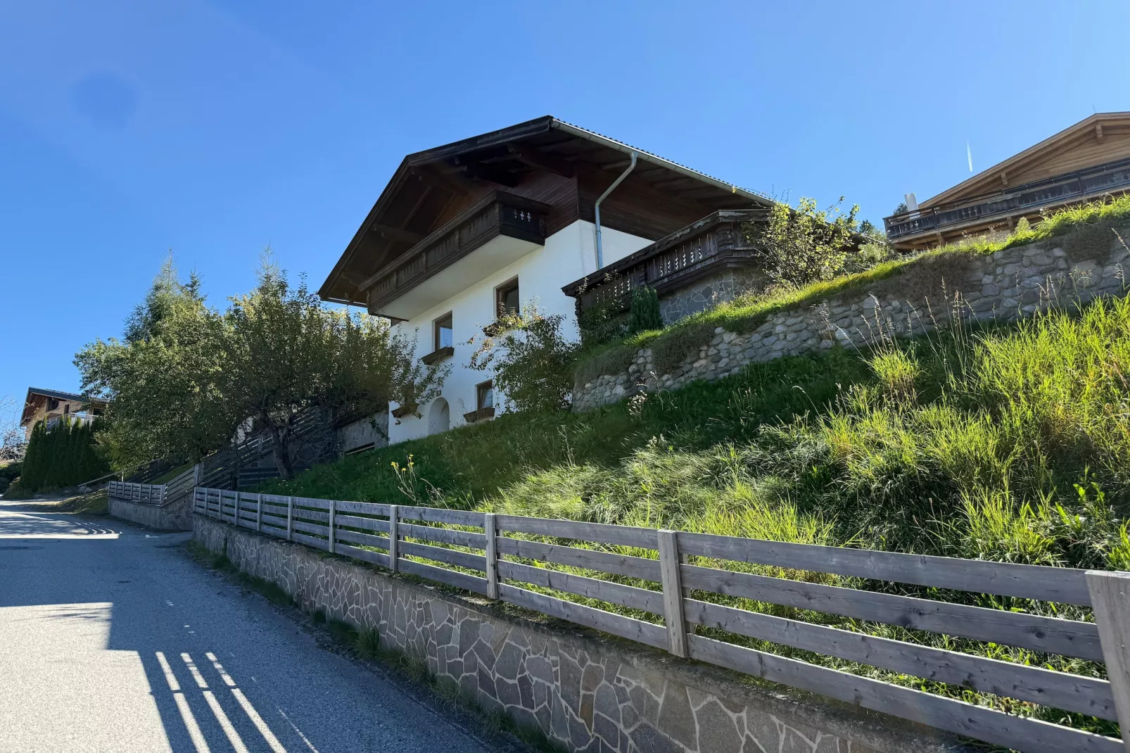 Alpenchalet Berggold-Außenbereich Sommer
