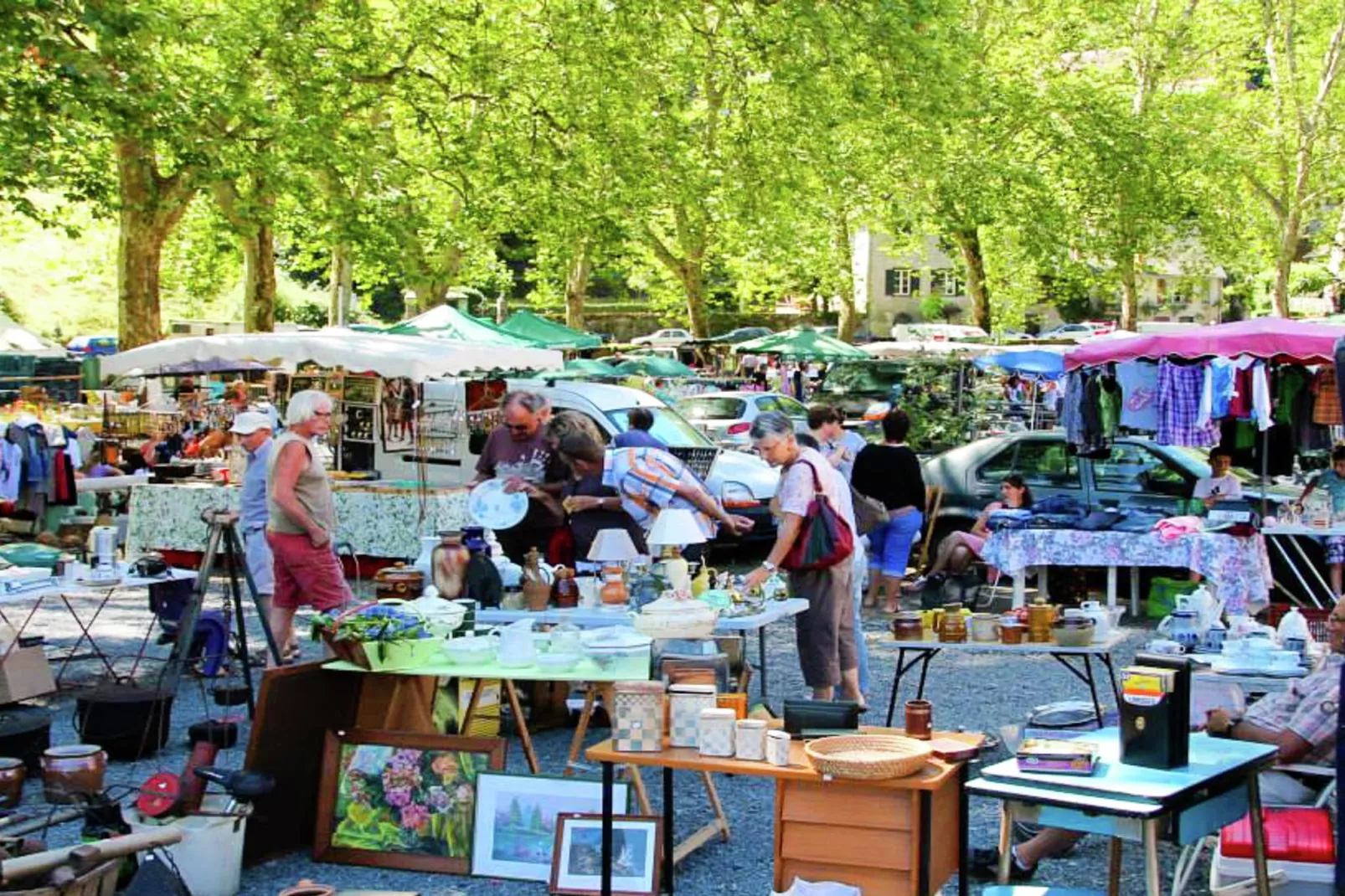 La Bergerie-Gebiete Sommer 1 km