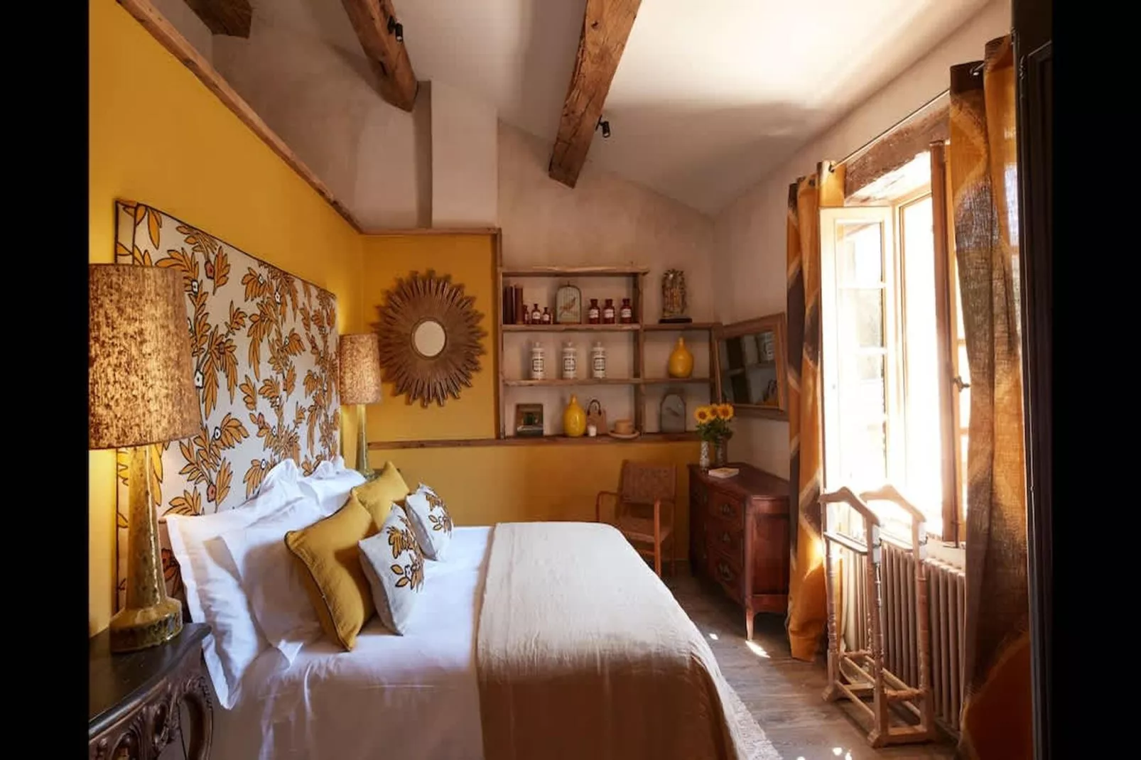 Villa de charme confort au milieu des vignes du Lubéron-Schlafzimmer