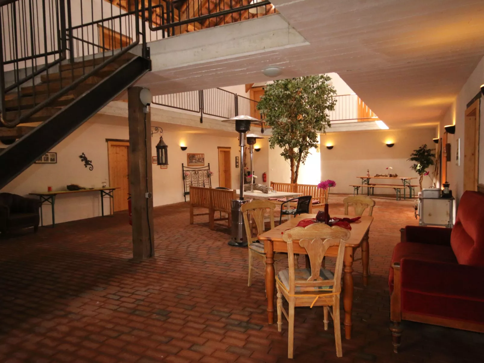 Landgut mit Dachterrasse - Inside