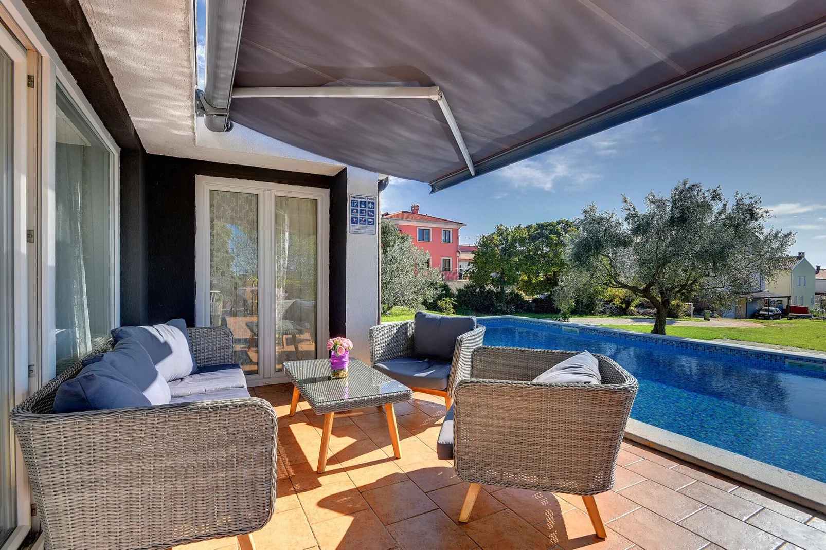 Villa Rubini-Terrassenbalkon