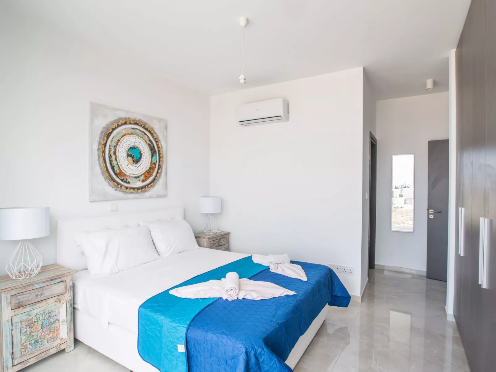 3 Schlafzimmer Villa OL26 mit Pool in Protaras - Inside