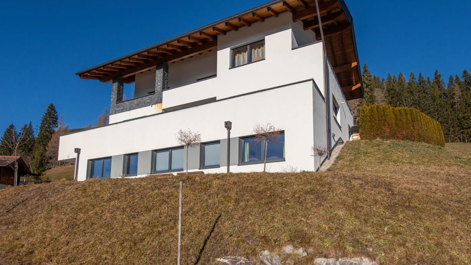 Mountain Apartment - Außenbereich Winter