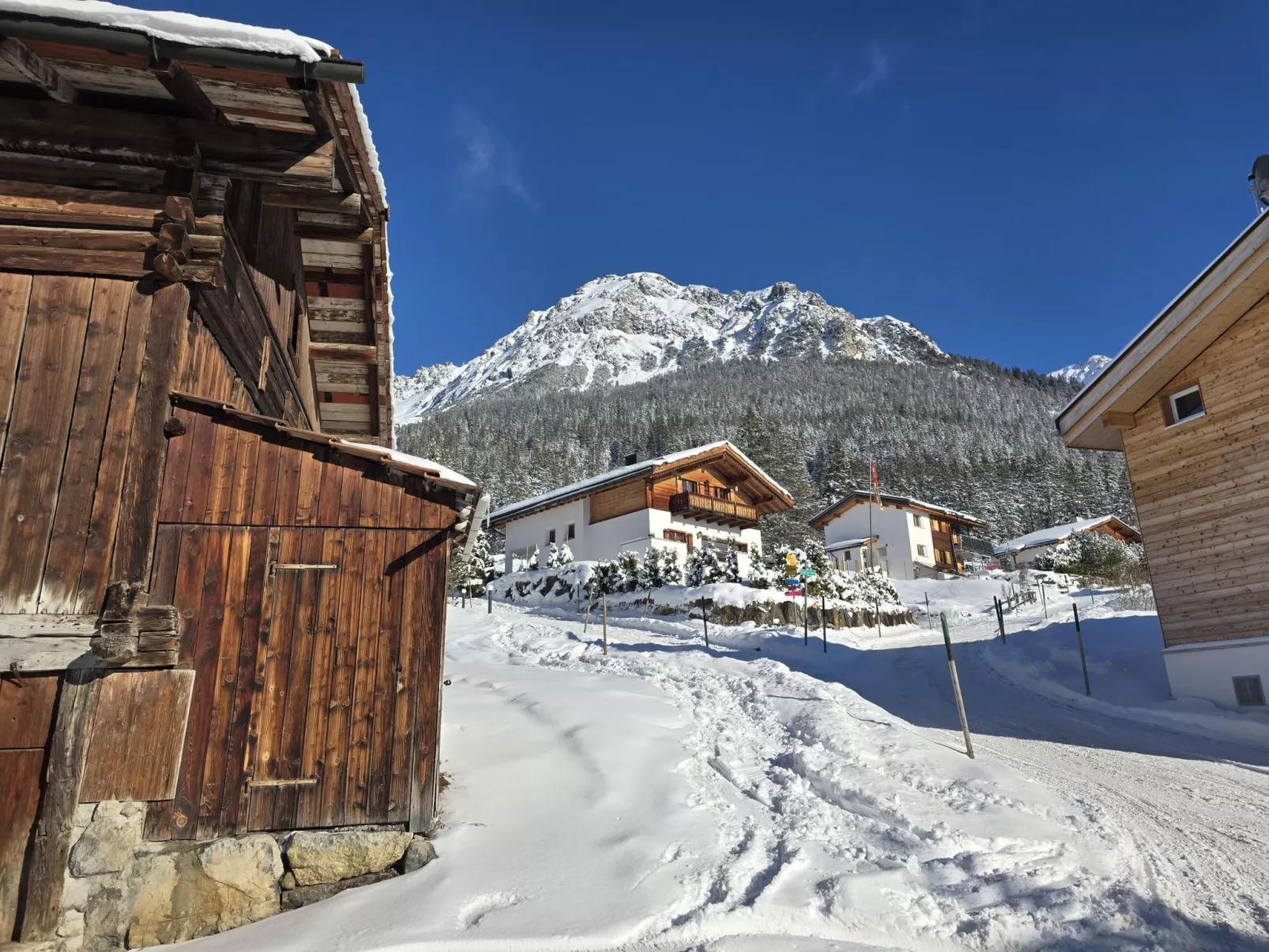 Maiensäss Crapera - Drinnen