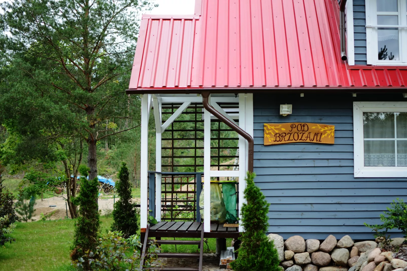 Domki wakacyjne MACIEJKA we Frydrychowie - Exterior in summer