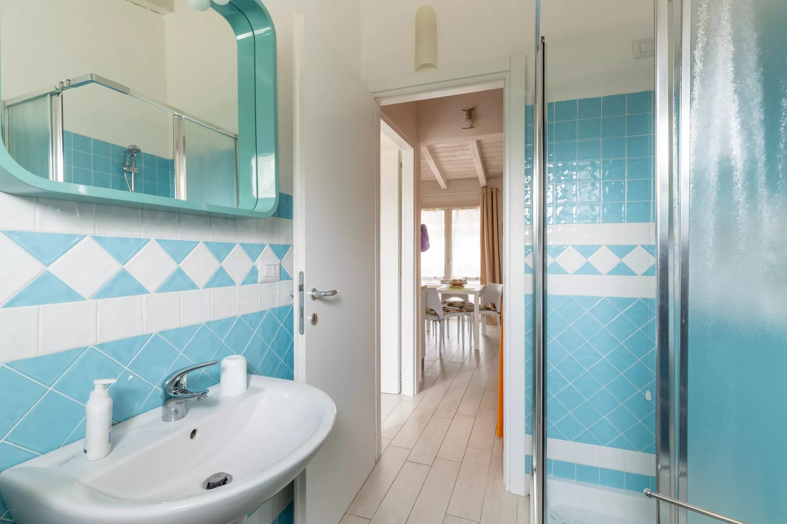 ATTICO BADESI CON PISCINA - Badezimmer