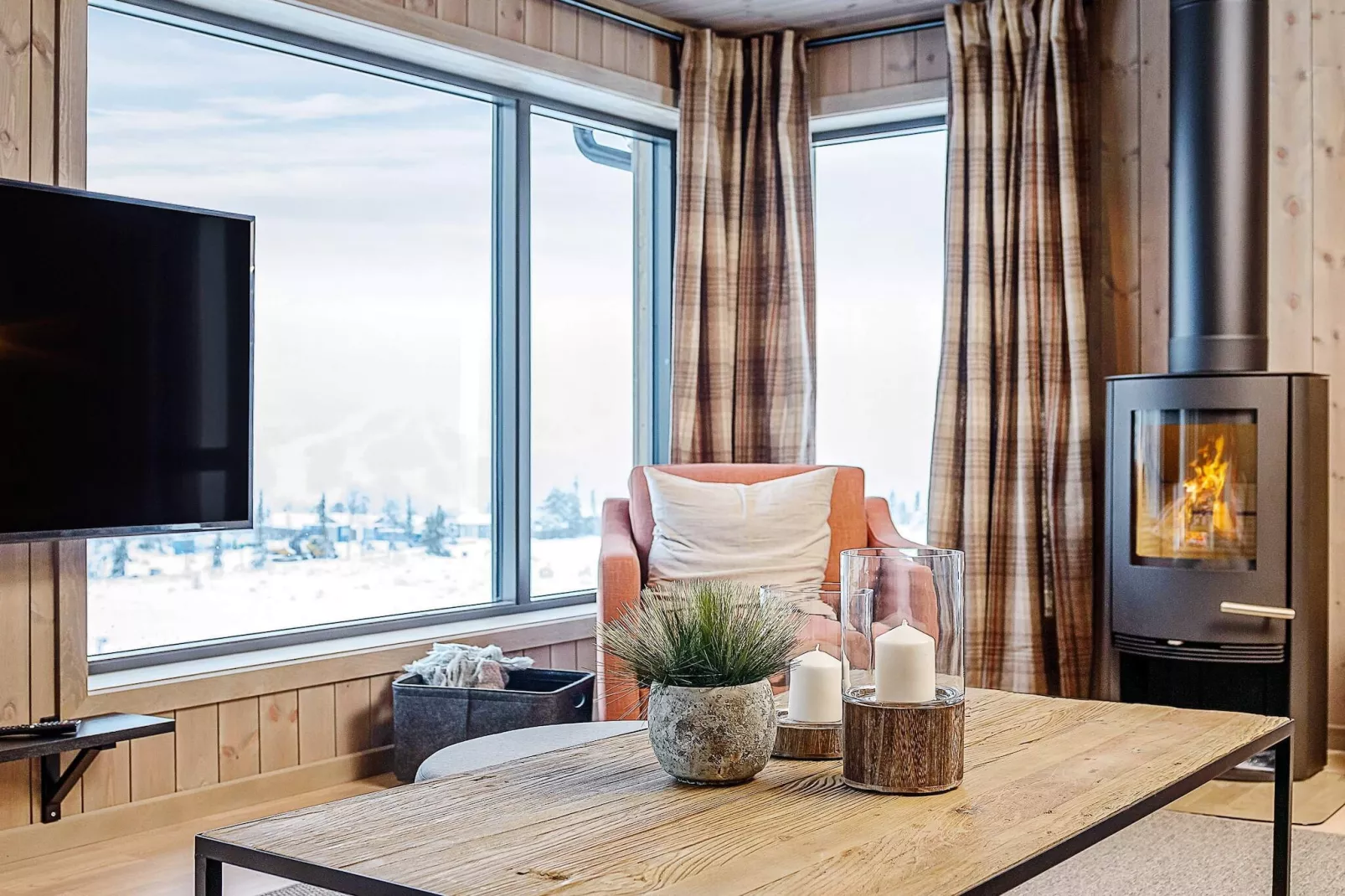 Retraite de Cabine elegante a Varden-By Traum-Intérieur