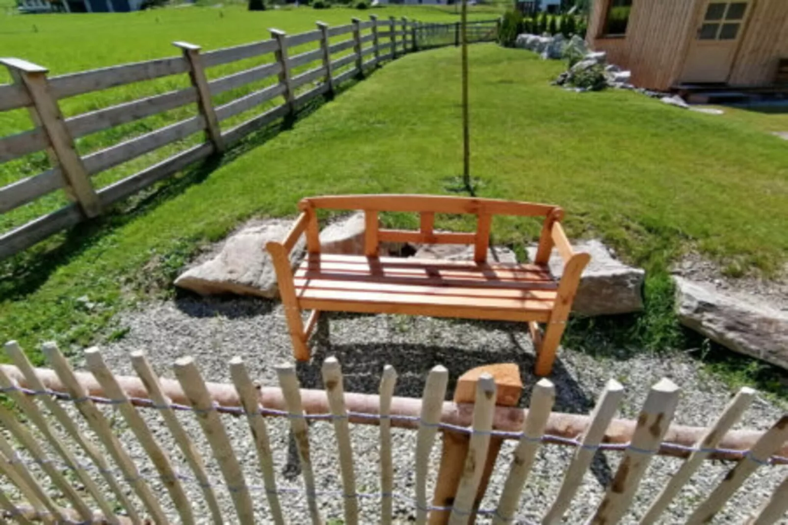 Ferienhaus Weißpriach-Garten Sommer