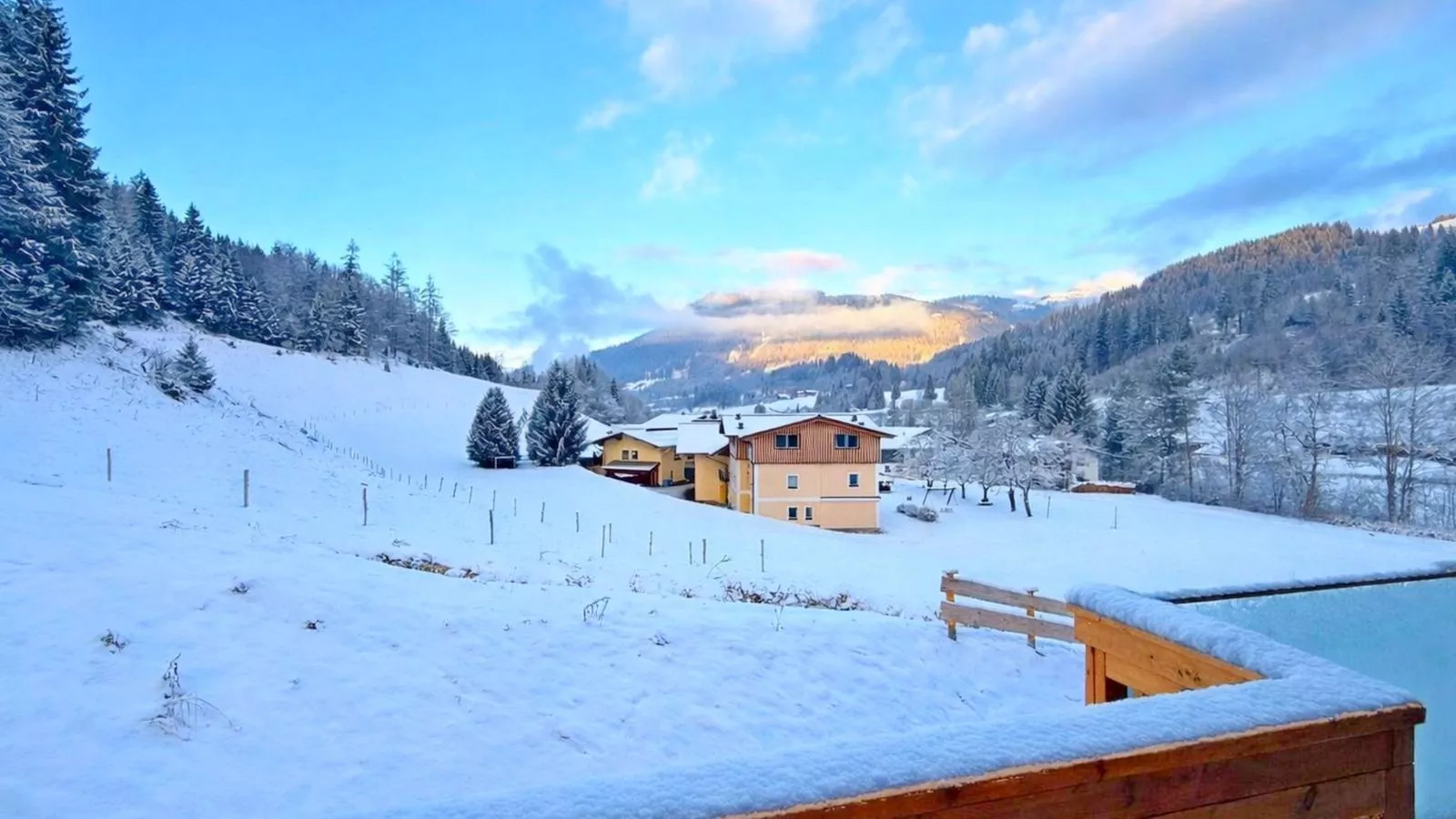 Tauernlodge Eben E4-Aussicht Winter