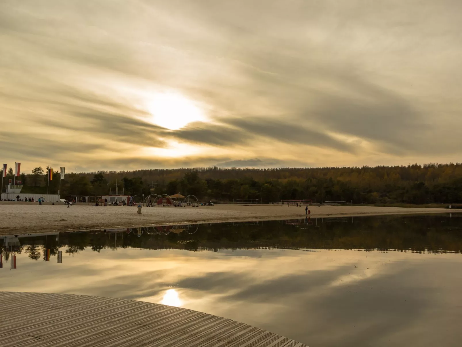 Mit Fasssauna-Dehors