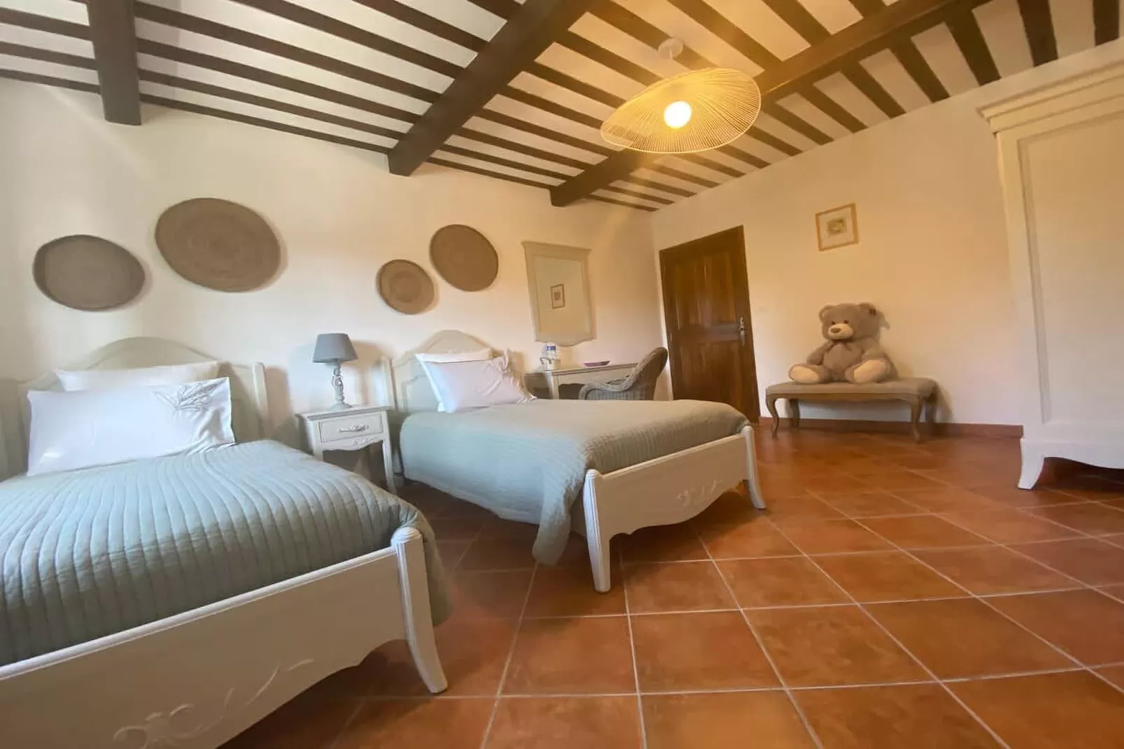 Villa provencale à Murs coeur du Luberon-Bedroom