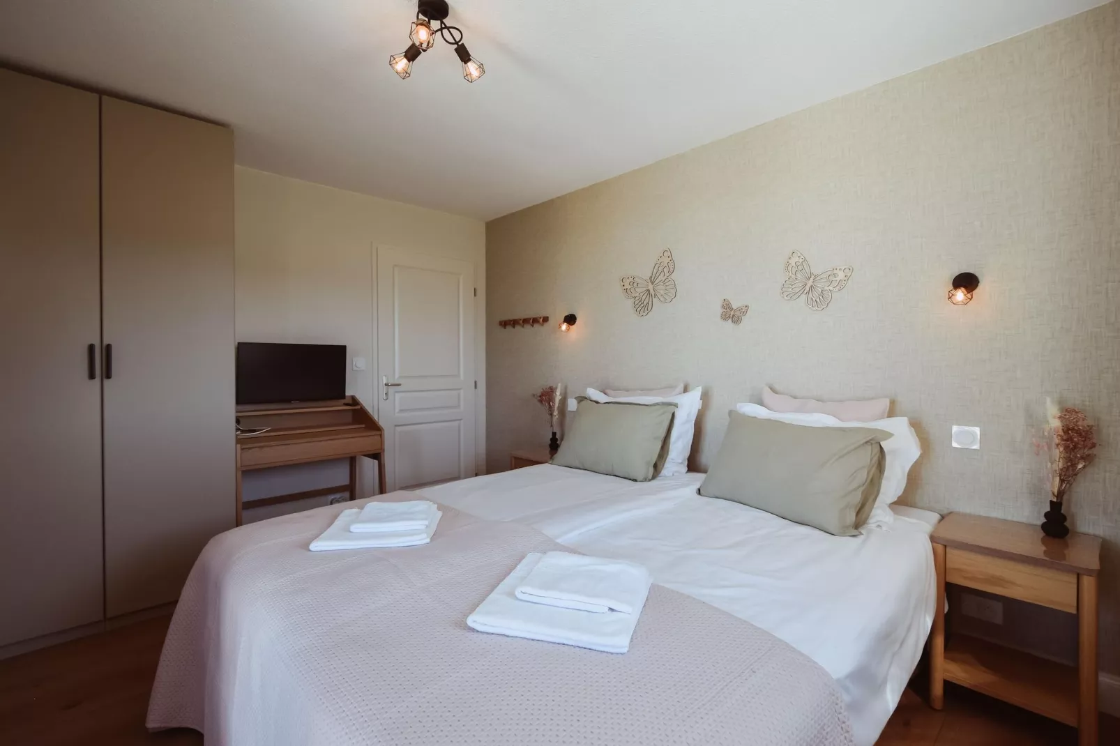 Pavillon le Papillon - Schlafzimmer