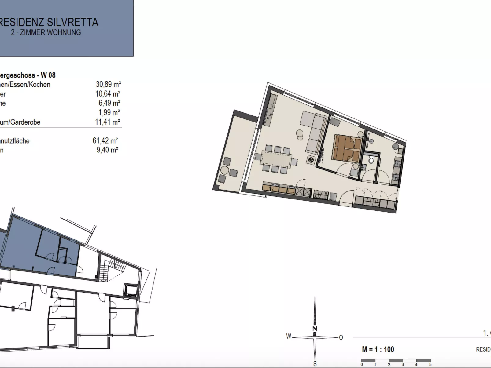 Stillvolle Luxus Wohnung in der Residenz Silvretta - Dedans