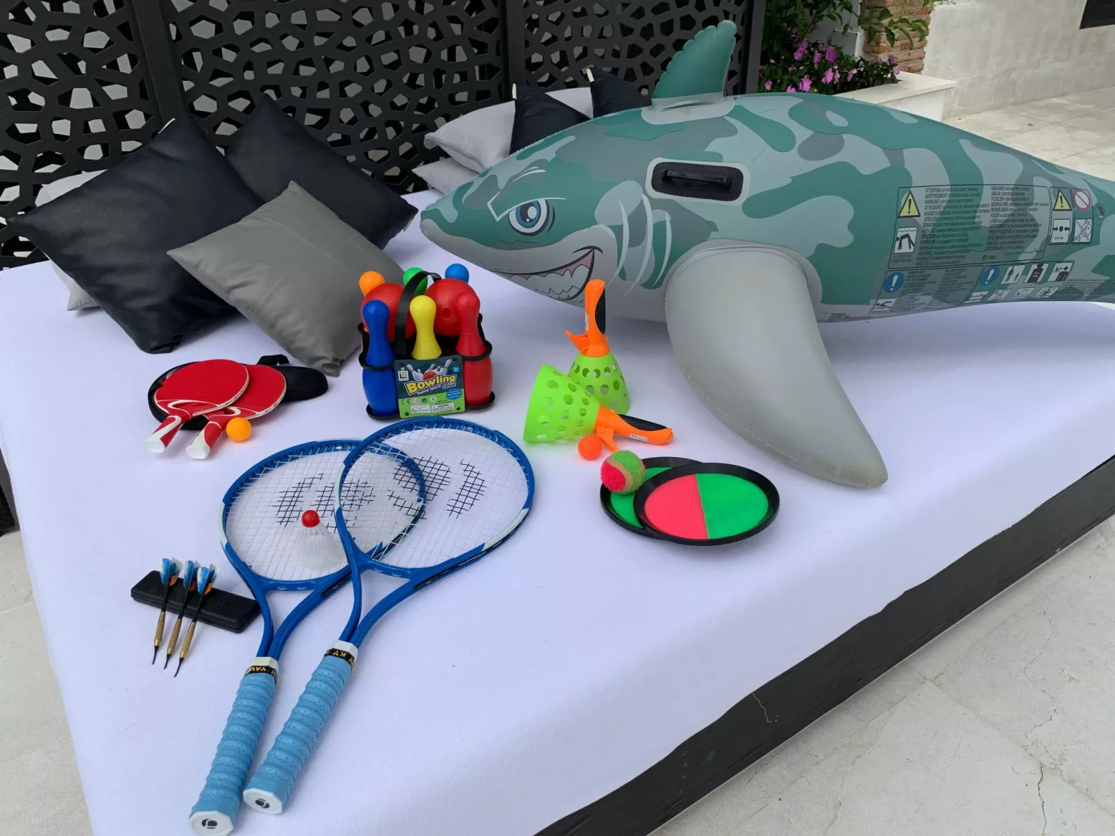 In der Nähe des Strandes, beheiztes Schwimmbad, Spielraum, Spielzimmer, etc - Drinnen