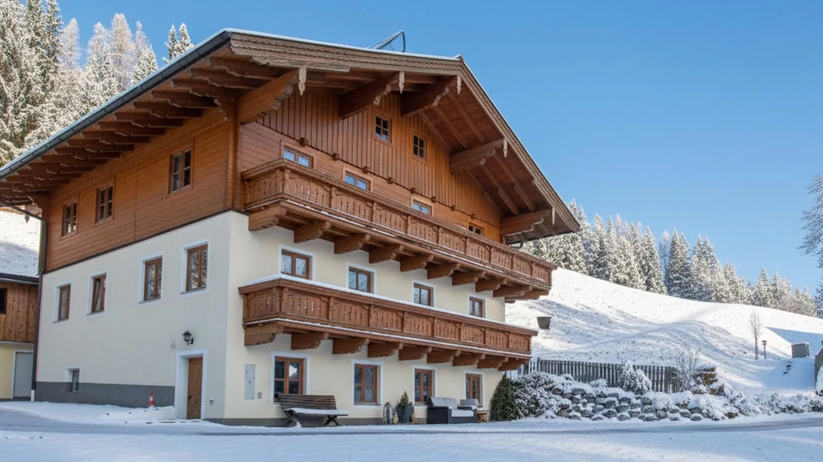 Hühneregg - Außenbereich Winter