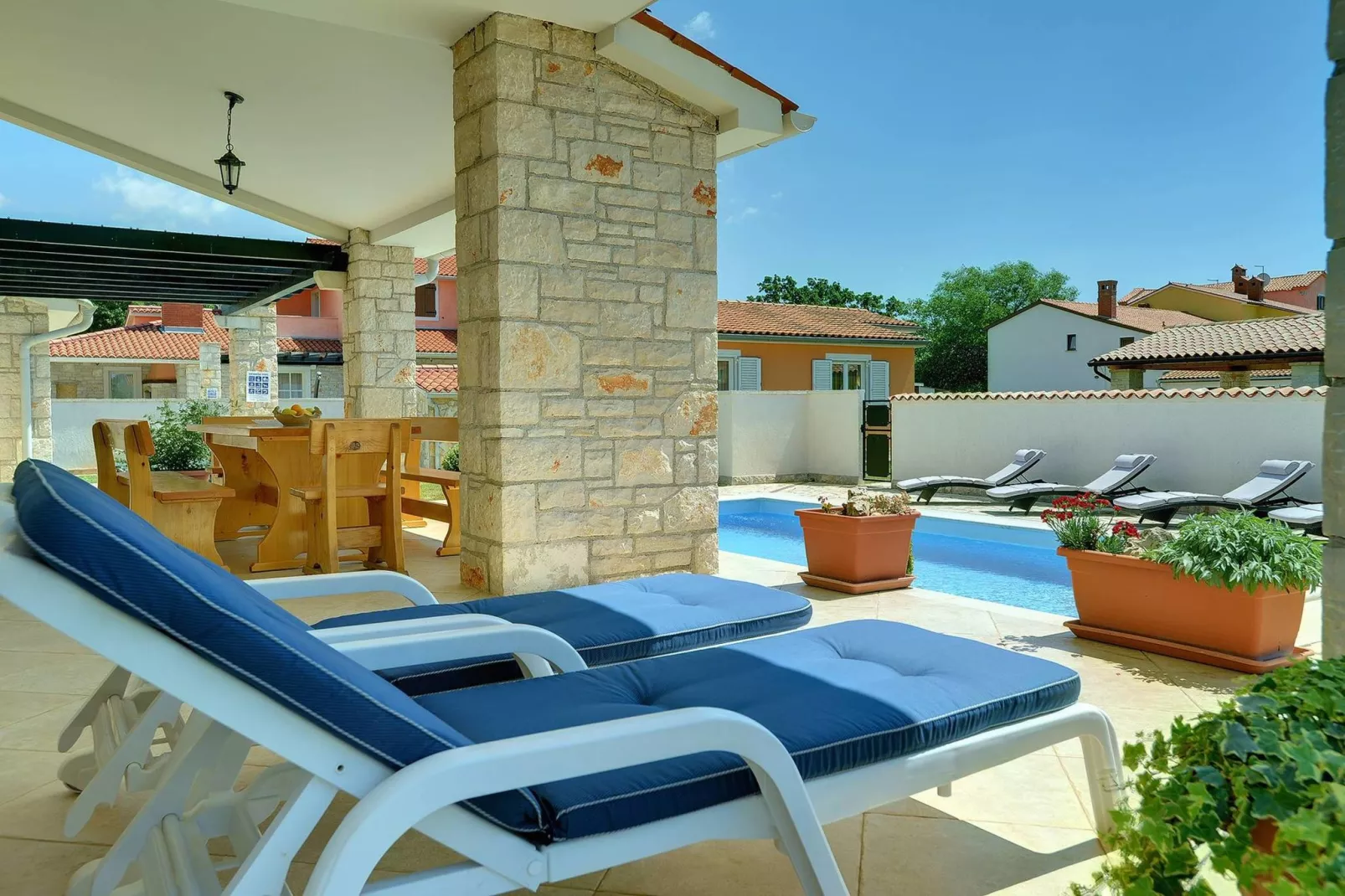 Villa Golubovo-Terrace balcony