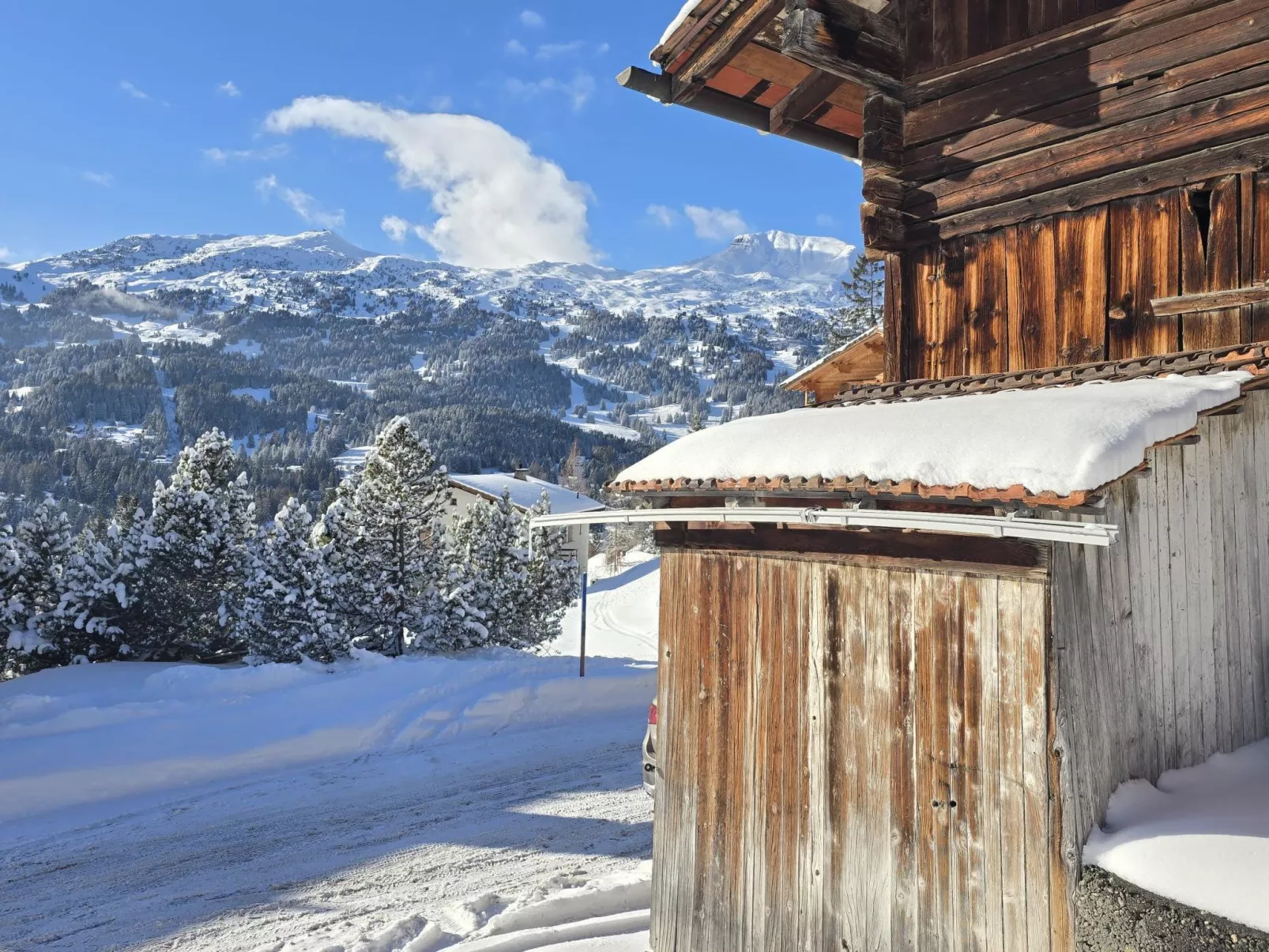 Maiensäss Crapera - Drinnen